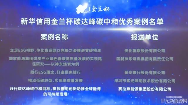 实至名归！赛拉弗荣膺“新华信用金兰杯”ESG优秀案例奖